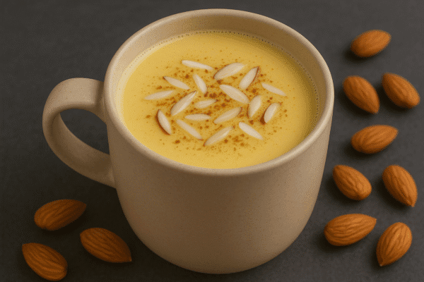 Hot Badam Milk