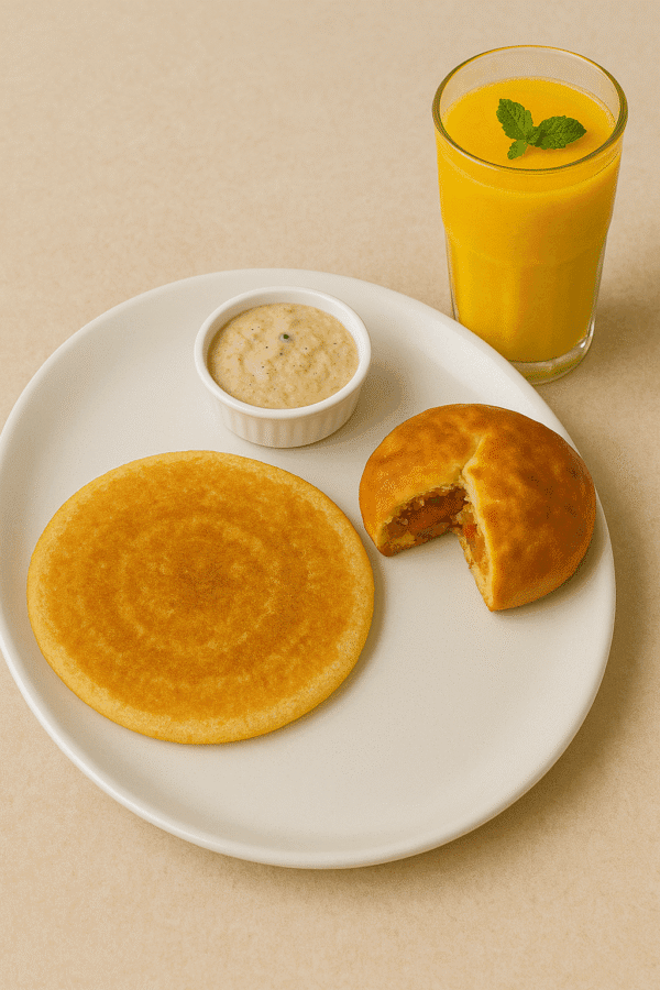 Combo 3 - Kids’ Dosa + Dilpasand + Juice