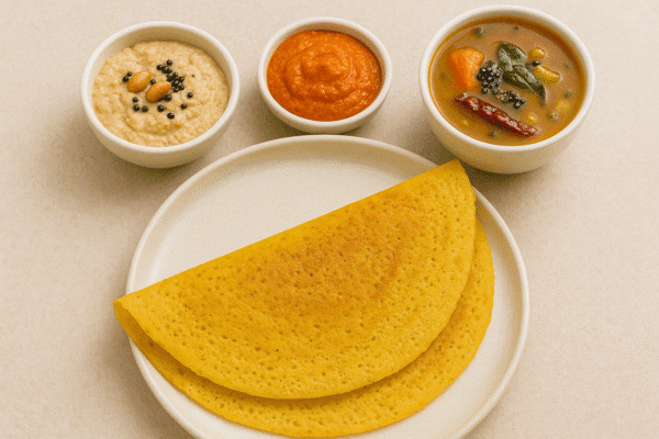 Mango Ginger Millet Dosa
