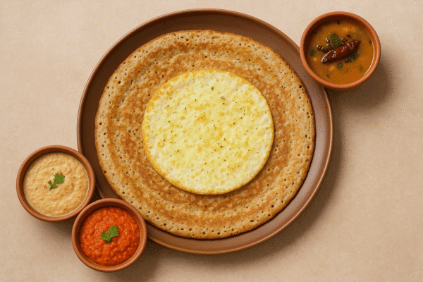 Millet Egg Dosa