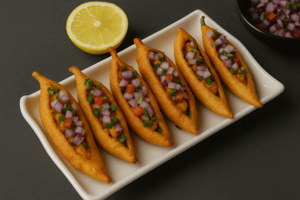 Stuffed Mirchi Bajji