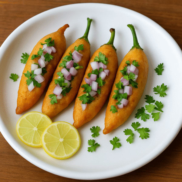 Cut Mirchi Bajji